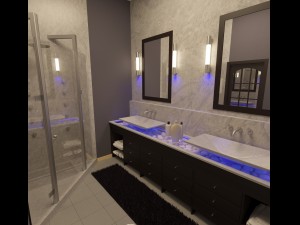 bathroom 3D 模型