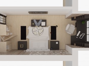 bedroom 3D 模型