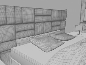 bedroom 3D 模型