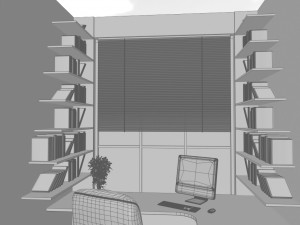 bedroom 3D 模型