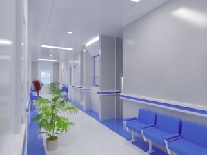 hall clinic 3Dモデル
