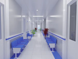 ホールクリニック 3Dモデル