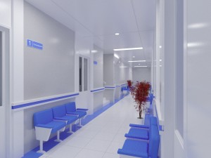 hall clinic 3D-Modell