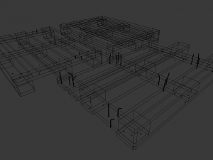 wood pallet 3Dモデル