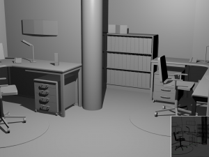 office 3D Model
