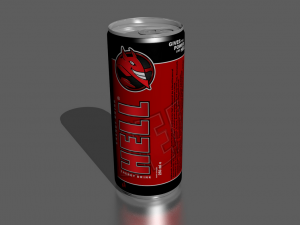 energy drink 3D 모델