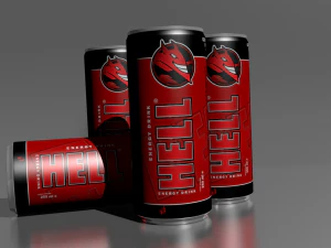energy drink 3D Model