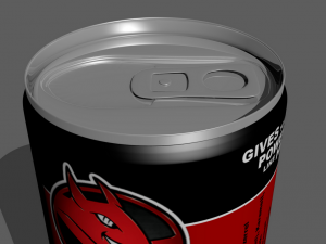 energy drink 3Dモデル