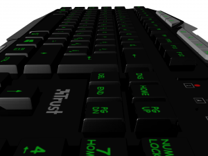 keyboard 3D 모델