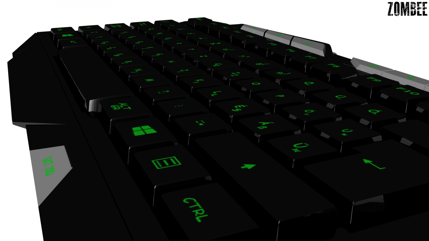 3д модель клавиатуры. 3d Keyboard.
