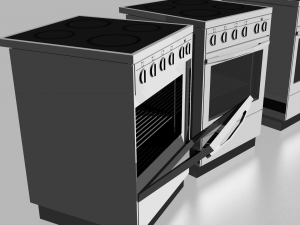 oven 3D 模型