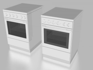 oven 3D 模型