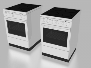 oven 3D 模型