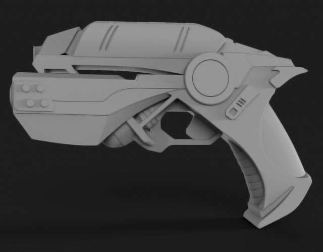 Scifi 3D Model .c4d .max .obj .3ds .fbx .stl .blend 
