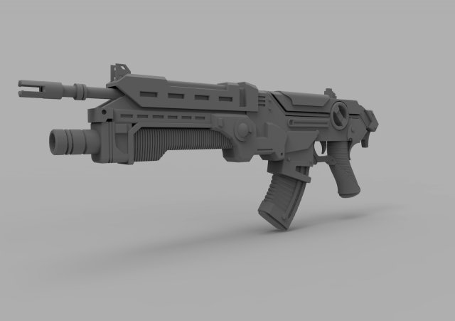 Scifi 3D Model .c4d .max .obj .3ds .fbx .stl .blend 