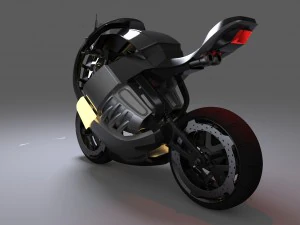 Bicicleta conceito Modelo 3D