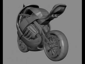 Bicicleta conceito Modelo 3D