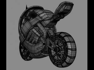 Bicicleta conceito Modelo 3D