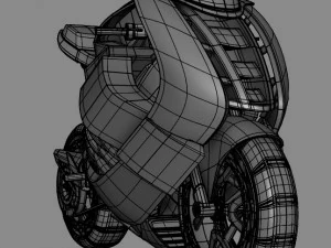 Bicicleta conceito Modelo 3D