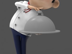 chef model for 3d print 3D Print Model