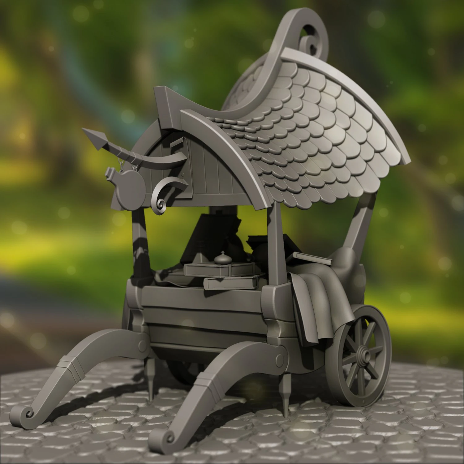 3d exterrior prop 3D Model .c4d .max .obj .3ds .fbx .stl .blend 
