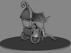 3d exterrior prop Modèle 3D