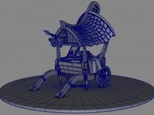 3d exterrior prop 3D Model