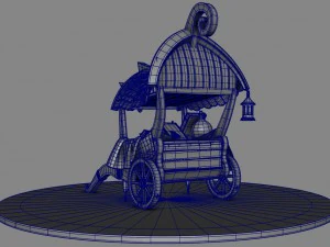 3d exterrior prop 3D Model