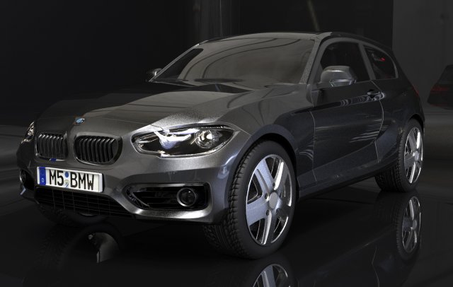 bmw Modèle 3D .c4d .max .obj .3ds .fbx .stl .blend 