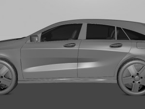 mercedes Modèle 3D