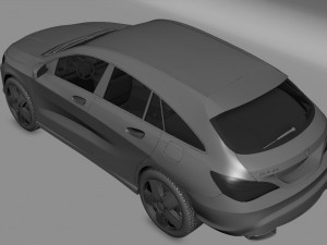 mercedes Modèle 3D