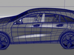 mercedes Modèle 3D