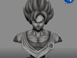 孫悟空 3D バストモデル 3Dプリントモデル