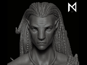 Jake Sully figure Avatar 3D Print Model