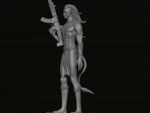 Jake Sully figure Avatar 3D Print Model