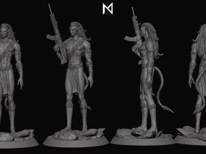 Jake Sully figure Avatar 3D Print Model