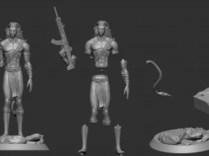 Jake Sully figure Avatar 3D Print Model