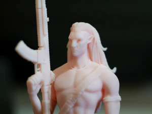 Jake Sully figure Avatar 3D Print Model