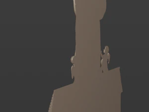 Holy Mary Relief Sculpture 3D print model 3D Print Model