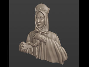 St Ludmila Relief 3D print model 3D Принт Модель