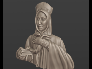 St Ludmila Relief 3D print model 3D Принт Модель
