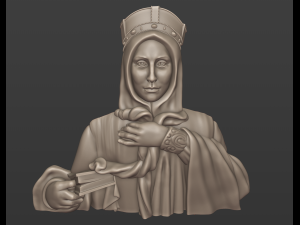 St Ludmila Relief 3D print model 3D Принт Модель