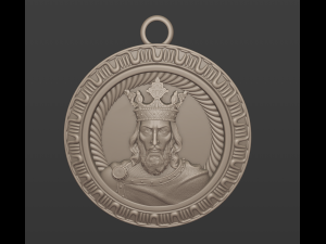 Mircea The Elder pendant 3D Принт Модель