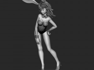 Ryuko Matoi Bunny Figure 3D-Druckmodell