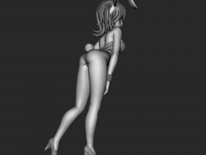 Ryuko Matoi Bunny Figure 3D-Druckmodell
