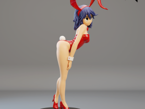 Ryuko Matoi Bunny Figure 3D-Druckmodell