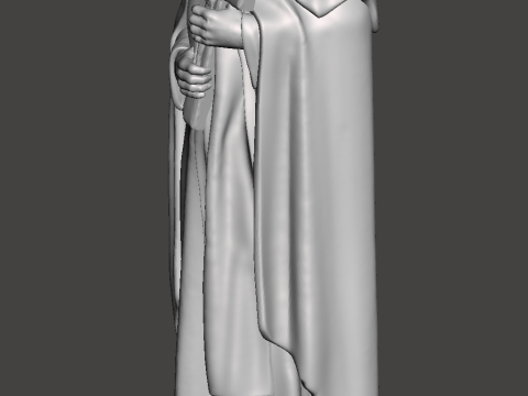 St John of The Cross 3d figure 3D Print Model