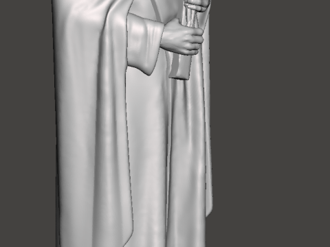 St John of The Cross 3d figure 3D Print Model