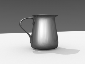 steel jarr Modèle 3D