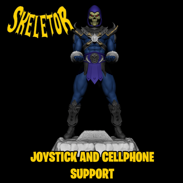 skeletor joystick-cellphone support Modèles 3D en vedette .c4d .max .obj .3ds .fbx .stl .blend 